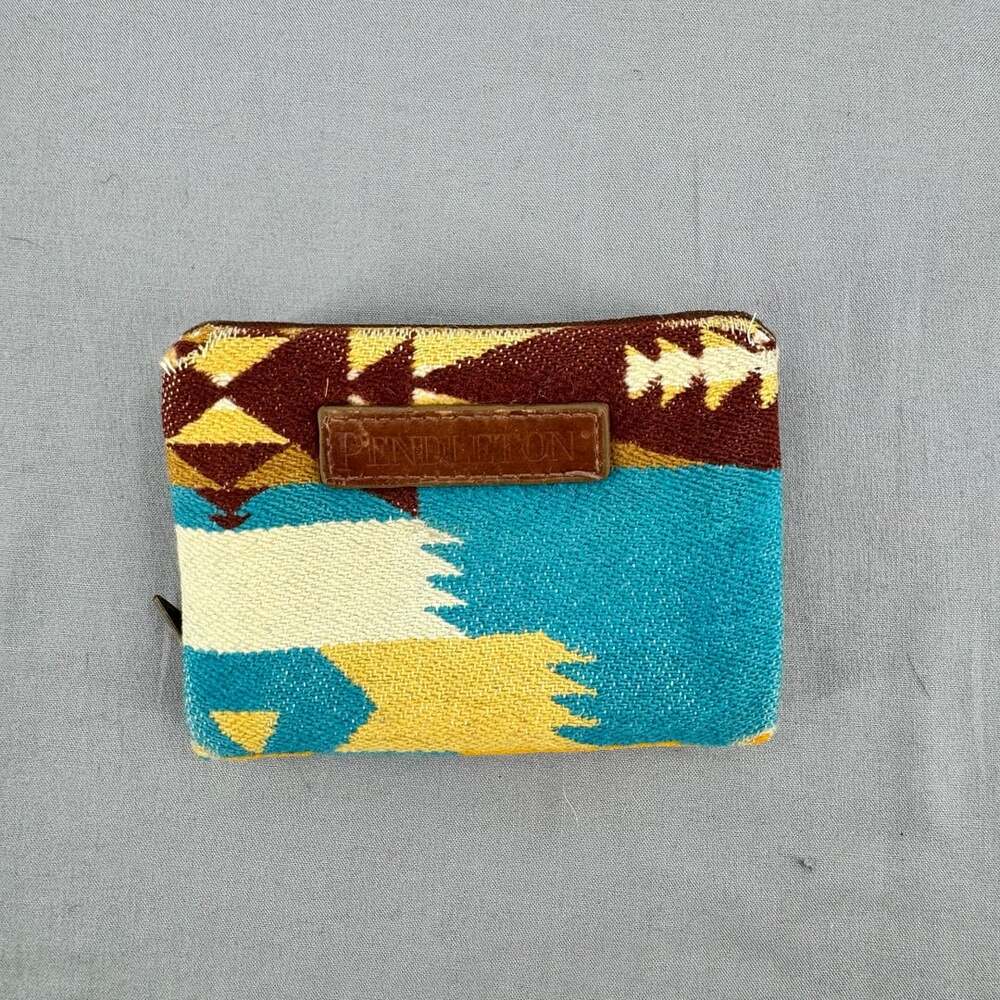 Pendleton Southwestern Print Zip Coin Purse Wallet